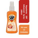 Kit Repelente SBP Advanced Spray - 100ml com 12