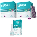 Kit reposit 60caps gel + reposit nails 7,5ml kress para tratamento das unhas e dos cabelos