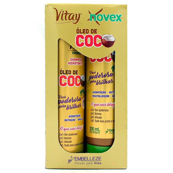 Kit Revitay Novex Óleo de Coco Shampoo + Condicionador 300ml