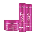 Kit Revive Home Care Shampoo 300 ml + Cond 300 ml + Máscara 250g Absoluty Color
