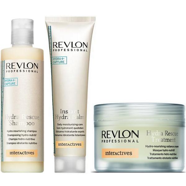 Kit Revlon Hydra Shampoo - 250ml + Condicionador - 150ml + Máscara - 200ml - Revlon Professional