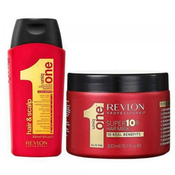 Kit Revlon Uniq One Shampoo + Mascara 300Ml