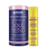 Kit Richée Soul Blond Repositor de Massa + Queratina Clinic