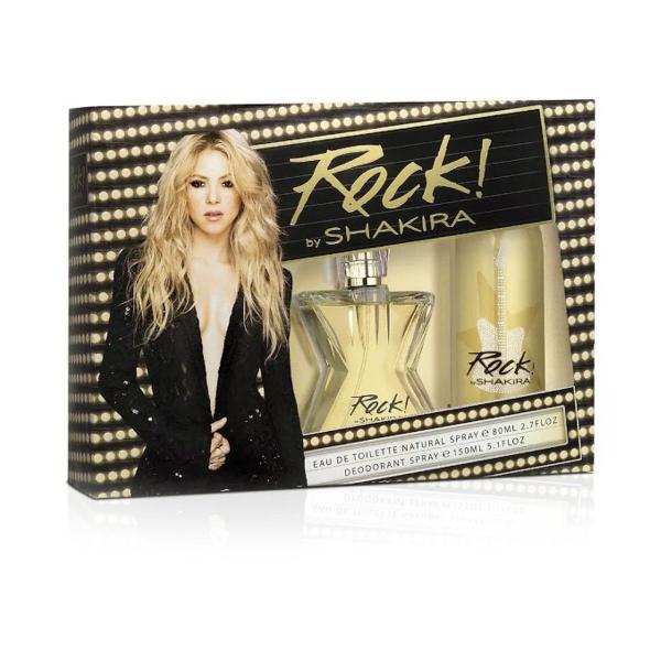 Kit Rock By Shakira (Eau de Toilette 80 Ml + Desodorante)