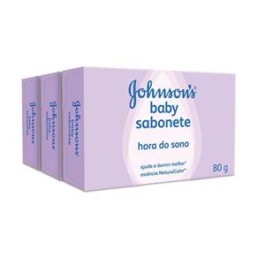 Kit Sabonete Johnson`s Baby Hora do Sono - 80g