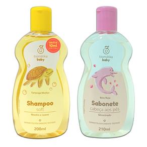 Kit Sabonete Líquido e Shampoo Infantil Biomátika
