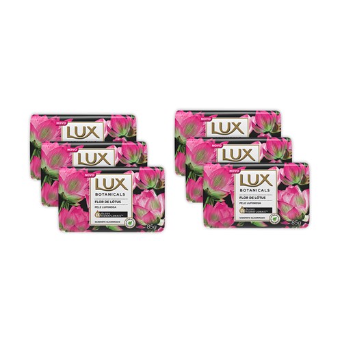 Kit Sabonete Lux Flor de Lotus 85G 6 Unidades