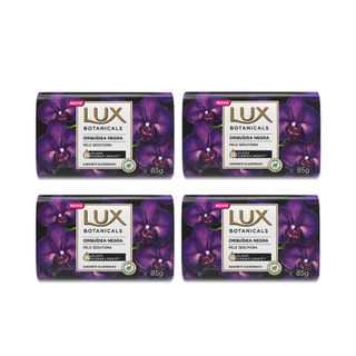 Kit Sabonete Lux Orquidea Negra 85g Leve 4 e Pague 3