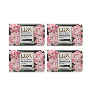 Kit Sabonete Lux Rosas Francesas 85g Leve 4 e Pague 3