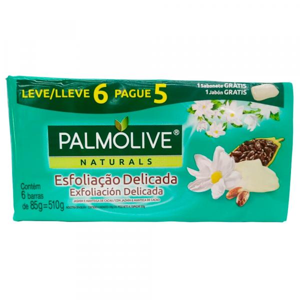 Kit Sabonete Palmolive Esfoliação Delicada - Leve 6 Pague 5