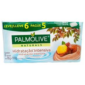 Kit Sabonete Palmolive Hidratação Intensiva Karité - Leve 6 Pague 5