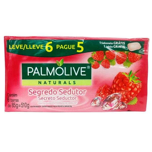 Kit Sabonete Palmolive Segredo Sedutor Turmalina - Leve 6 Pague 5