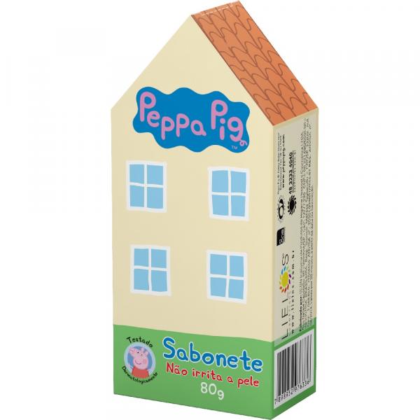 Kit Sabonete Peppa Infantil 80g 3 Unidades - Orgânica