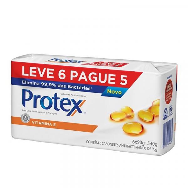 Kit Sabonete Protex Vitamina e 90g Leve 6 Pague 5
