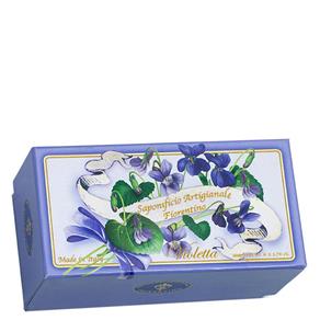 Kit Sabonete Violeta Fiorentino - Sabonete Perfumado em Barrra - 6x 50g