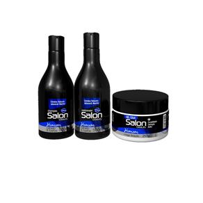 Kit Salon Beauty Shampoo, Cond e Gel Cola Homem