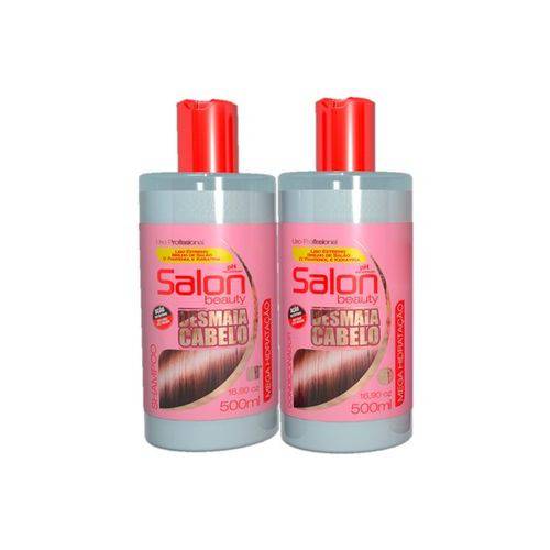Kit Salon Beauty Shampoo e Condicionador Desmaia Cabelo