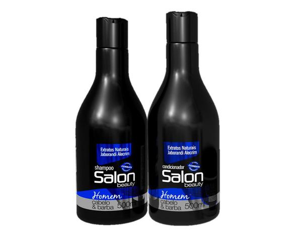 Kit Salon Beauty Shampoo e Condicionador Homem 500ml