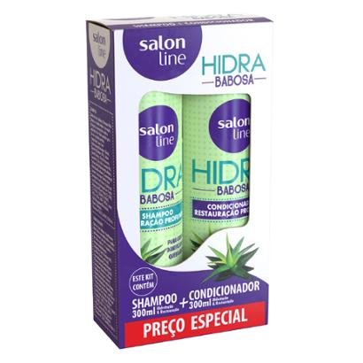 Kit Salon Line Hidra Babosa Kit Shampoo + Condicionador
