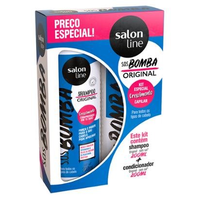 Kit Salon Line S.O.S Bomba Kit Shampoo + Condicionador