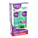 Kit Salon Line Shampoo 300ml + Condicionador Hidra Babosa 300ml