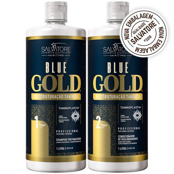 Kit Salvatore Blue Gold (2 Produtos)