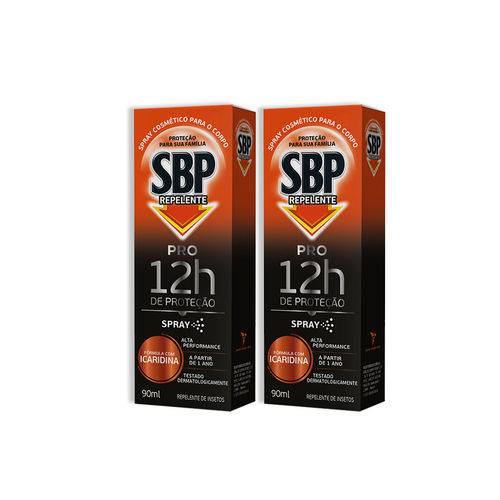 Kit Sbp Repelente Pro Spray 90ml 2 Unidades