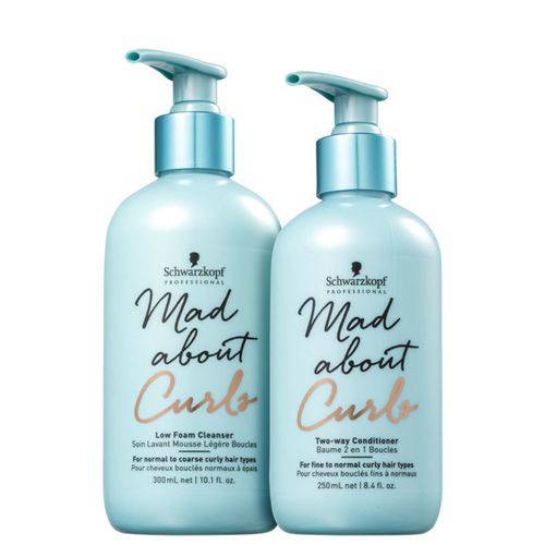 Kit Schwarzkopf Professional Mad About Curls Duo Low (2 Produtos)