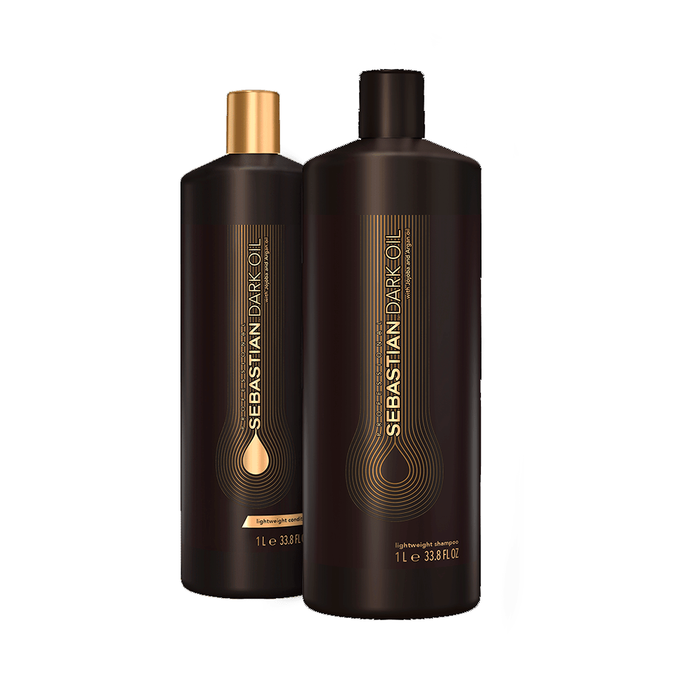 Kit Sebastian Shampoo + Condicionador Dark Oil 1000ml