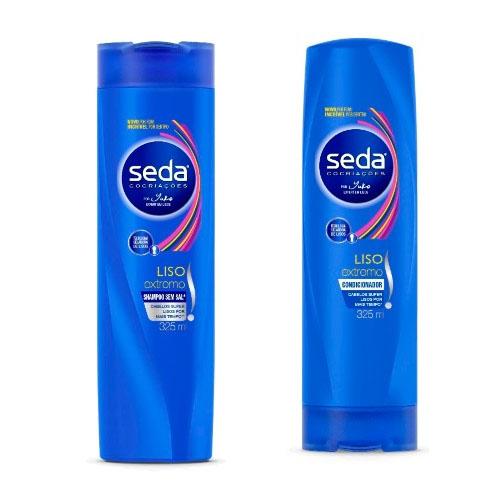 Shampoo + Condicionador Seda Liso Extremo 325ml - Seda