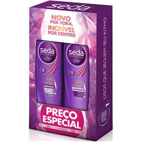 Kit Seda Liso Perfeito Shampoo + Condicionador 325 Ml + Preço Especial com 15% de Desconto
