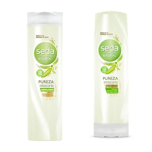 Kit Seda Pro-natural Pureza Refrescante Shampoo + Condicionador 325ml