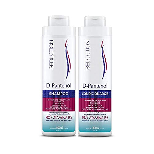 Kit Seduction D-Pantenol com Shampoo e Condicionador 800 Ml