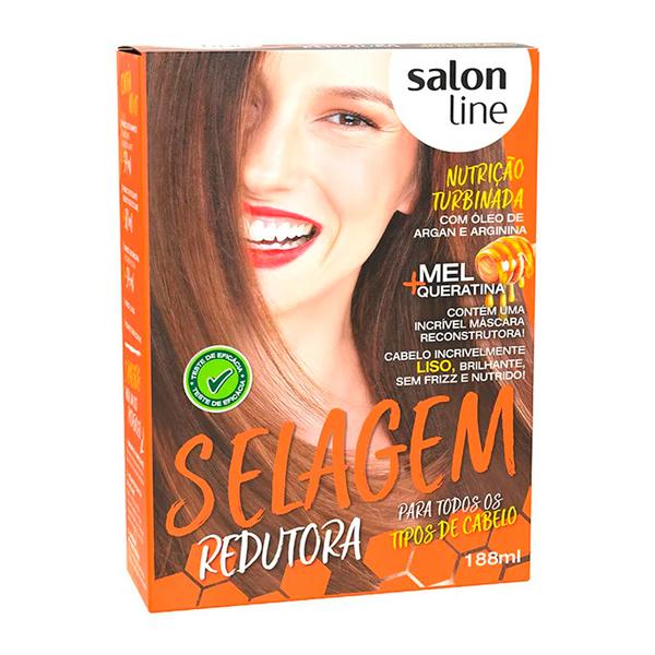 Kit Selagem Redutora de Volume Salon Line Todos Tipos de Cabelo