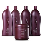 Kit Senscience Cpr Mascara Inner Restore Intensif 500gr Com Shampoo E Condicionador True Hue Violet