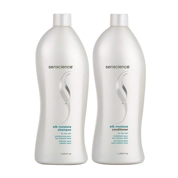 Kit Senscience Duo Shampoo e Condicionador Silk Moisture 2L