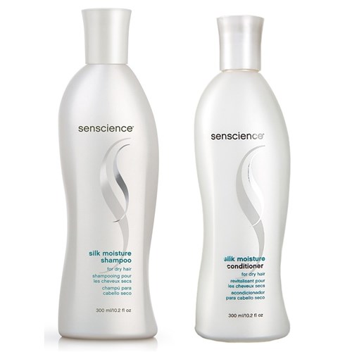 Kit Senscience Shampoo + Condicionador Silk Moisture 300 Ml.
