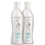 Kit Senscience Shampoo Silk Moisture300ml e Cond.300ml Cabelos Secos