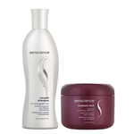 Kit Senscience Smooth Shampoo 300ml + Moisture Lock 150ml