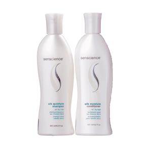 Kit Senscience Silk Moisture Shampoo 300ml + Condicionador 300ml