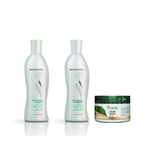 Kit Senscience Silk Moisture Shampoo + Cond 300ml + Máscara Arvensis Hidratação - 250g