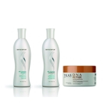 Kit Senscience Silk Moisture Shampoo + Cond 300ml + Máscara YKAS DNA Repair - 250g