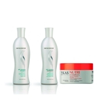 Kit Senscience Silk Moisture Shampoo + Cond 300ml + Máscara YKAS Nutri Complex - 250ml