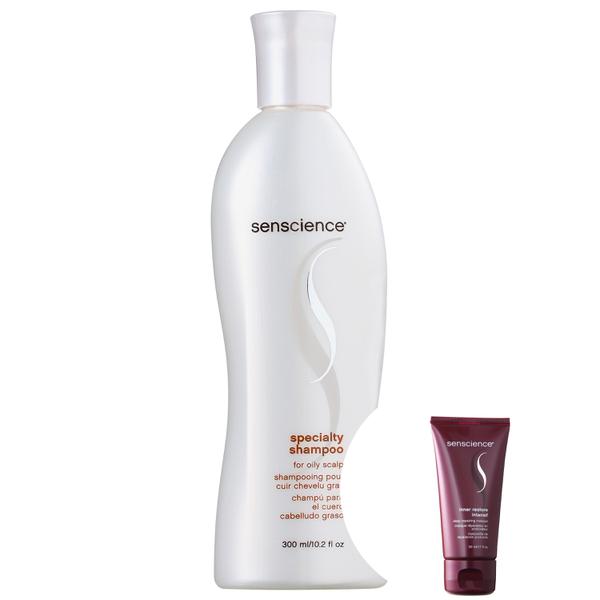 Kit Senscience Specialty - Shampoo 300ml+Senscience Inner Restore Intensif - Mscara Capilar 50ml