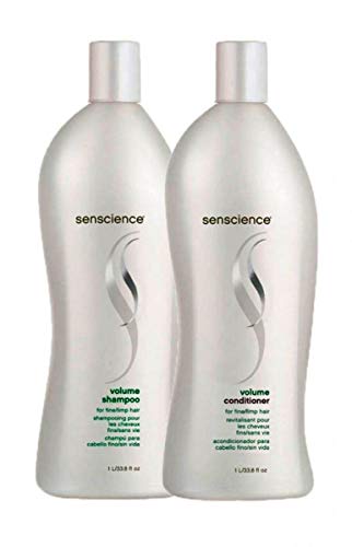 Kit Senscience Volume Shampoo 1000ml e Condicionador 1000ml