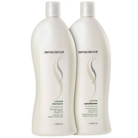 Kit Senscience Volume Shampoo e Condicionador 1l