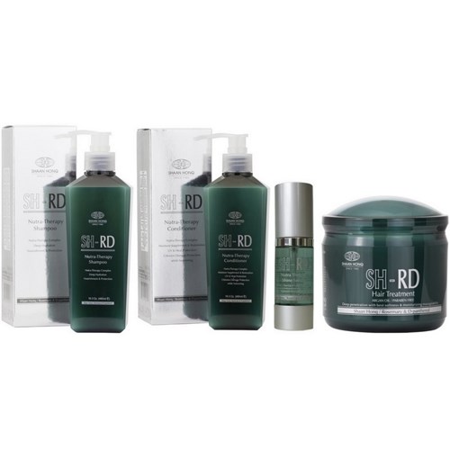 Kit Sh-Rd Shampoo + Condicionador Nutra Therapy - 480Ml + Máscara - 400Ml + Serum Shine - 36Ml