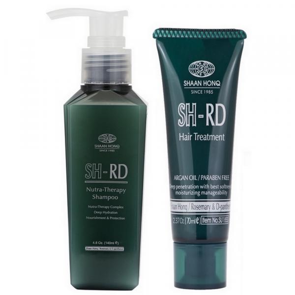 Kit SH-RD Shampoo Nutra Therapy - 140ml + Máscara Hair Treatment - 70ml - Shaan Honq