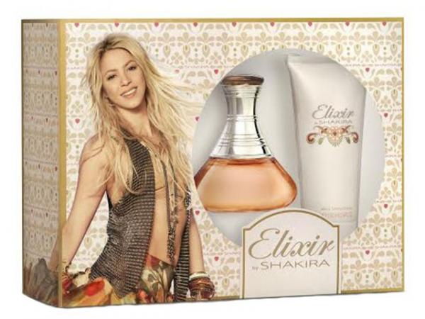 Kit Shakira Elixir Perfume Feminino - Eau de Toilette 80ml + Loção Corporal 100ml