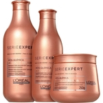 Kit Shampoo 300ml + Condicionador 300ml + Masc 250g Absolut Repair Pós-Química L'Oréal